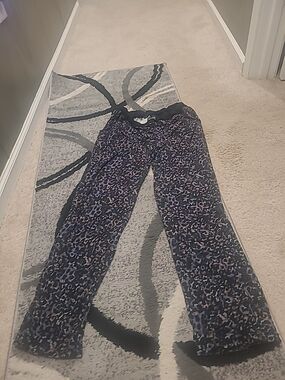 Lucky Brand Lounge Pants Women's Medium Pull-On Super Soft Printed Pockets Sleep